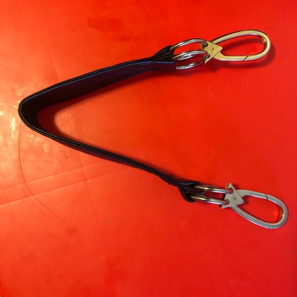 Pocket book strap with metal hardware size 23in lg - Picture 8 of 8